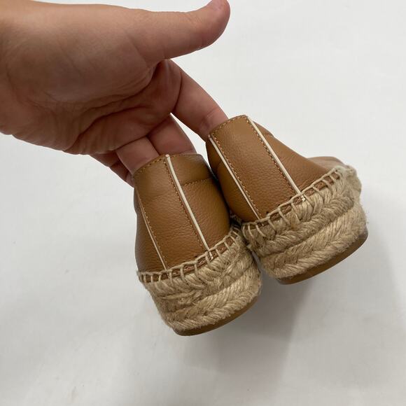 Everlane brown leather espadrille flats - Picture 6 of 7